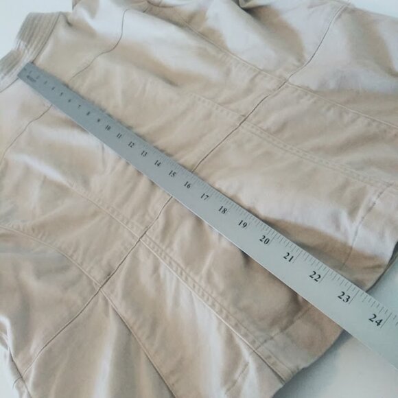 Mossimo Stretch women's size XXL tan utility jacket - Picture 12 of 15